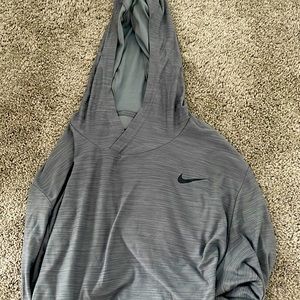Nike Dri-Fit long sleeve shirt with hood